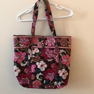 Vera Bradley Tote in Mod Floral Pink NWT